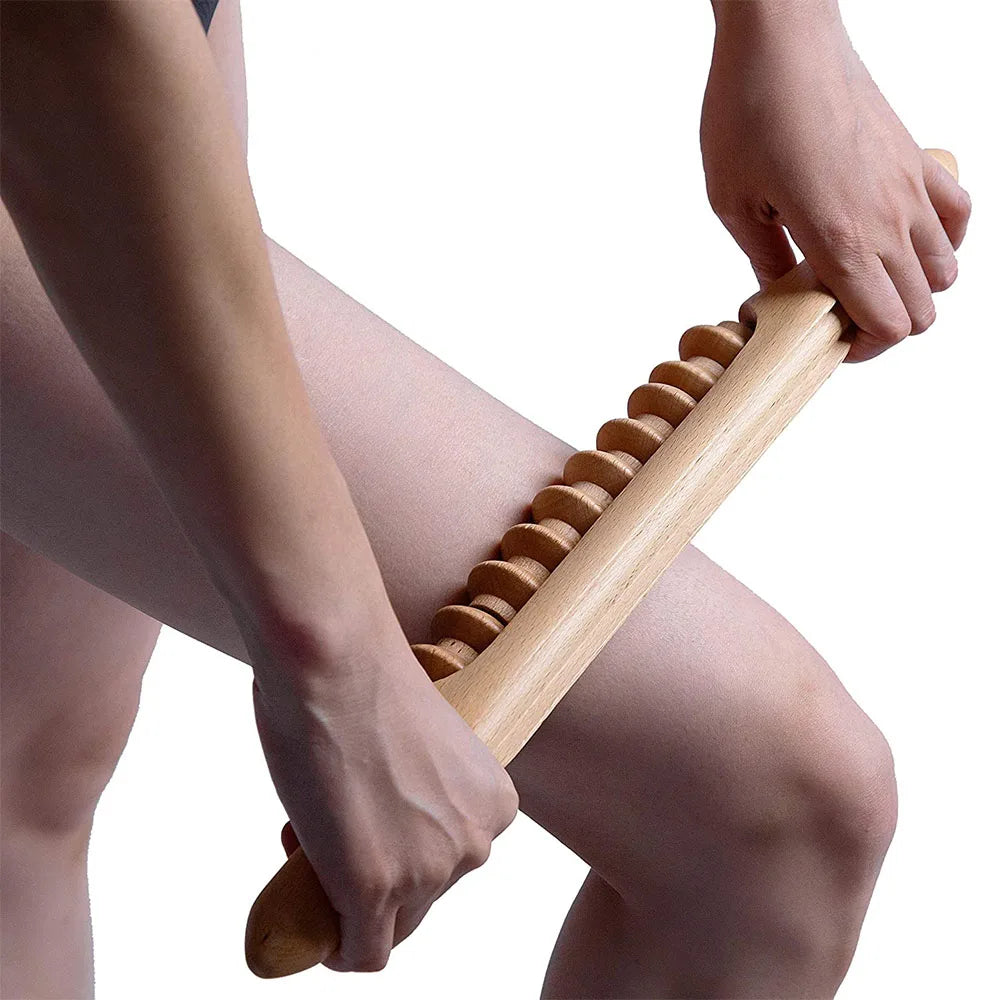 Wooden Lymphatic Drainage Roller